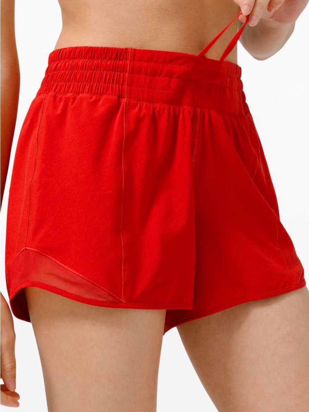 Lululemon Hotty Hot Shorts *HR red size 4